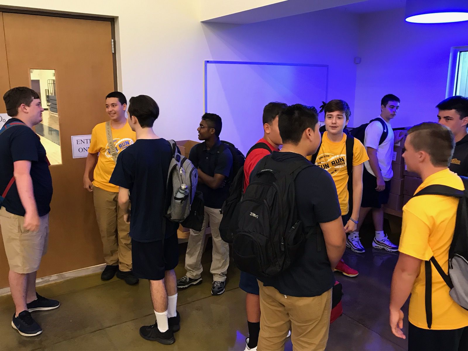 CIS first day of school